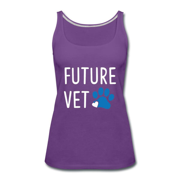 Future Vet Women's Tank Top-Women’s Premium Tank Top | Spreadshirt 917-I love Veterinary