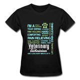 Love Every Minute of being a Vet Tech Gildan Ultra Cotton Ladies T-Shirt-Gildan Ultra Cotton Ladies T-Shirt-I love Veterinary