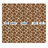 Giraffe skin pattern Sublimation Neck Gaiter-Sublimation Neck Gaiter-I love Veterinary