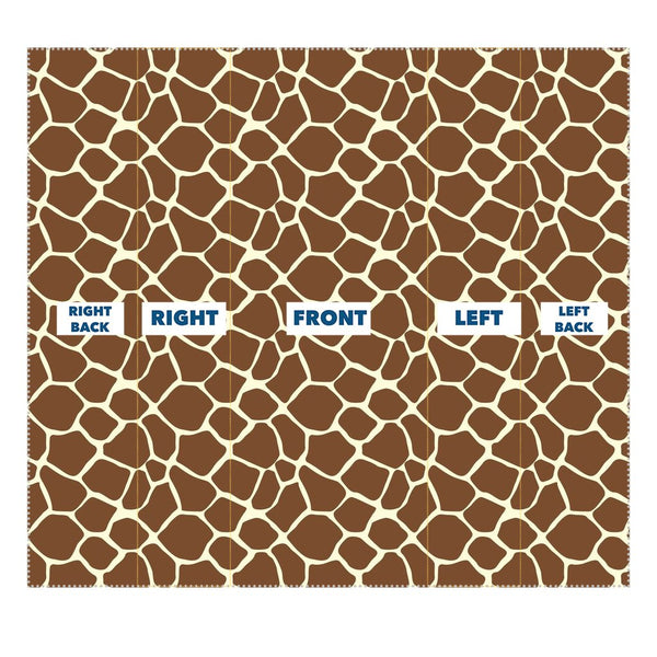 Giraffe skin pattern Sublimation Neck Gaiter-Sublimation Neck Gaiter-I love Veterinary