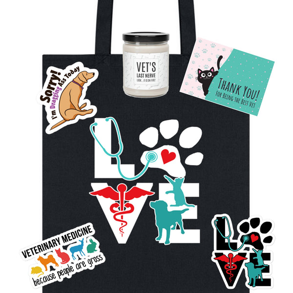 Happy Holidays Gift Box-Gift Box-I love Veterinary