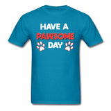 Have a Pawesome Day Unisex T-shirt-Unisex Classic T-Shirt | Fruit of the Loom 3930-I love Veterinary