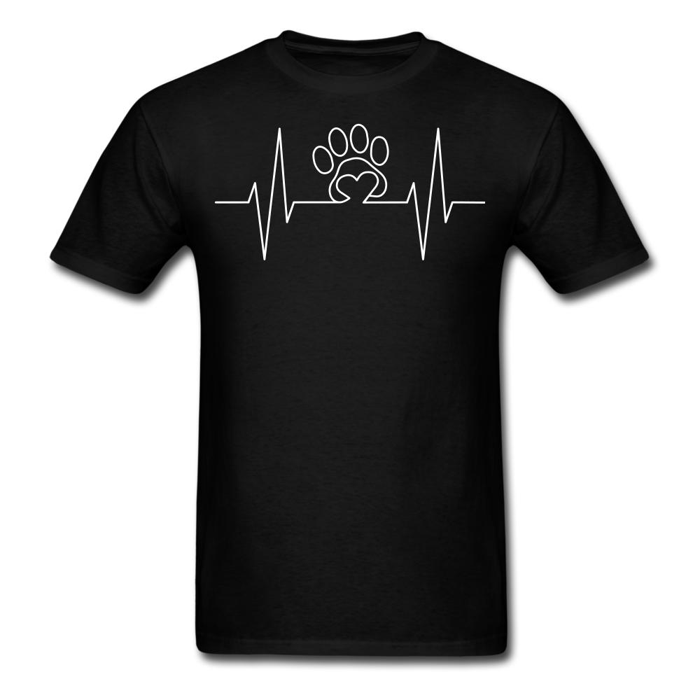 Heart in Paw Hearbeat Unisex T-shirt-Unisex Classic T-Shirt | Fruit of the Loom 3930-I love Veterinary