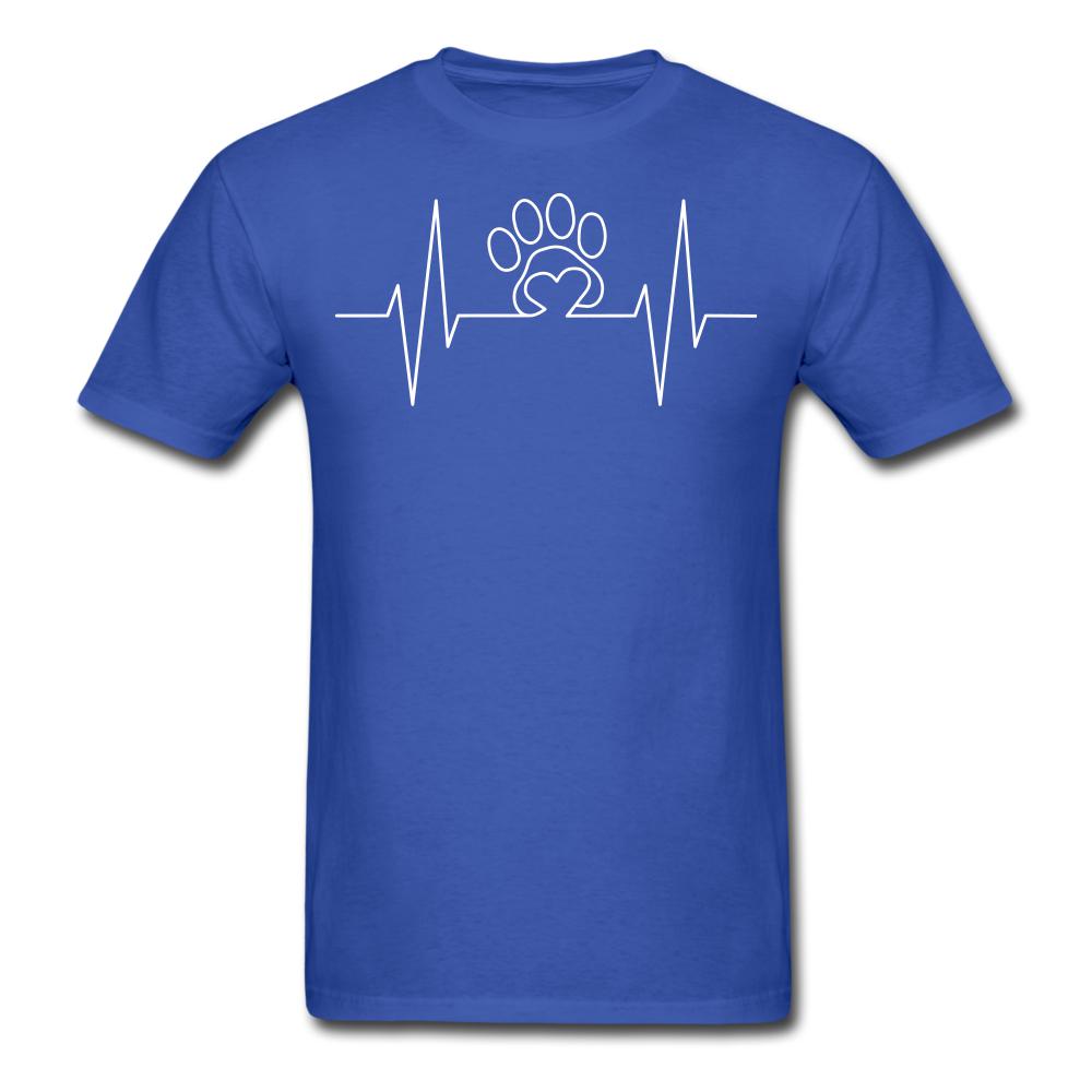 Heart in Paw Hearbeat Unisex T-shirt-Unisex Classic T-Shirt | Fruit of the Loom 3930-I love Veterinary