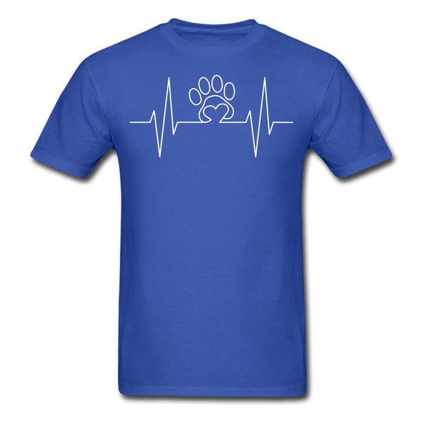 Heart in Paw Hearbeat Unisex T-shirt-Unisex Classic T-Shirt | Fruit of the Loom 3930-I love Veterinary