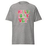 Holly Jolly Unisex T-shirt-Unisex T-shirt | Gildan 5000-I love Veterinary