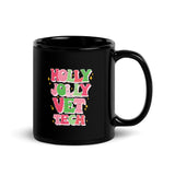 Holly Jolly Vet Tech Full Color Mug-I love Veterinary