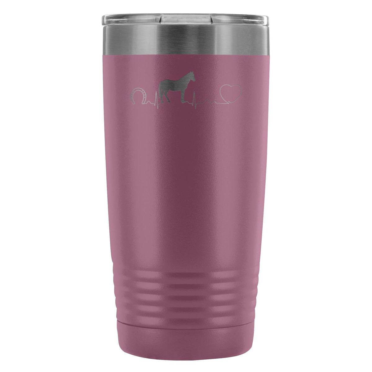 Horse pulse 20oz Vacuum Tumbler-Tumblers-I love Veterinary