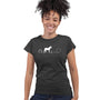 Horse pulse Gildan Ultra Cotton Ladies T-Shirt-Ultra Cotton Ladies T-Shirt | Gildan G200L-I love Veterinary