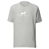 Horse pulse Unisex T-shirt Bella + Canvas 3001-Unisex Staple T-Shirt | Bella + Canvas 3001-I love Veterinary