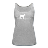 Horse pulse Women's Tank Top-Women’s Premium Tank Top | Spreadshirt 917-I love Veterinary