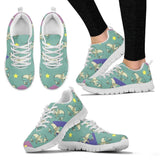 Horses and stars - Women's Sneakers-Sneakers-I love Veterinary