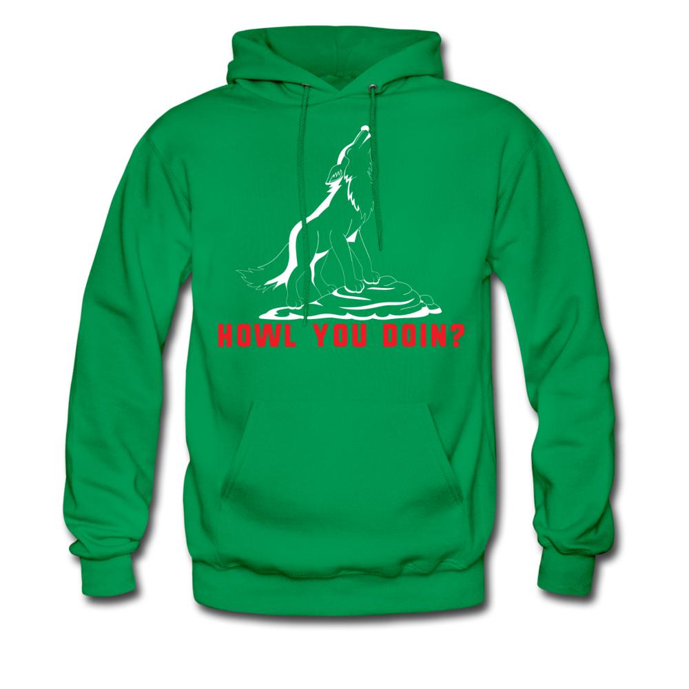 Howl you doin? Unisex Hoodie-Men's Hoodie | Hanes P170-I love Veterinary