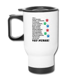I am a... Vet nurse 14oz Travel Mug-Travel Mug | BestSub B4QC2-I love Veterinary