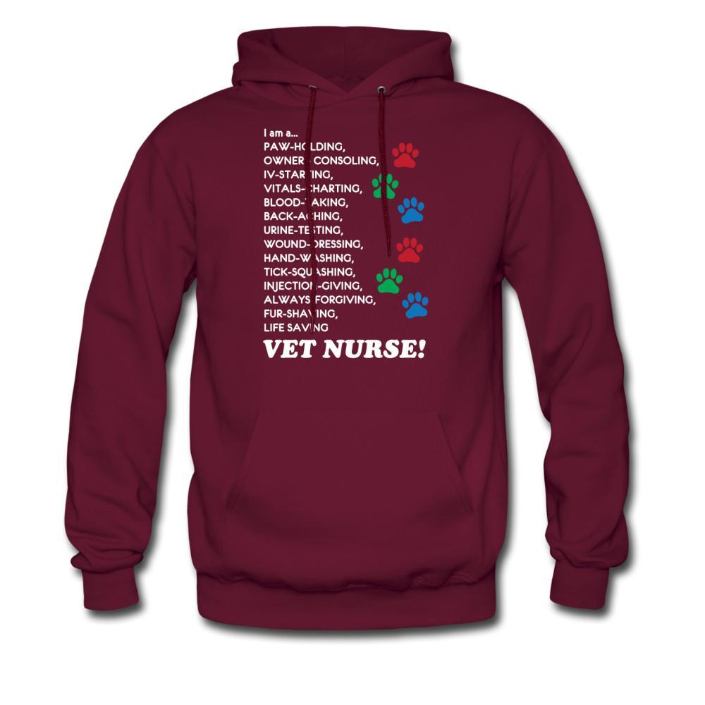 I am a... Vet nurse Unisex Hoodie-Men's Hoodie | Hanes P170-I love Veterinary