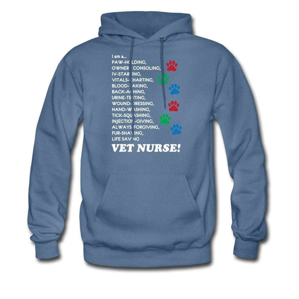 I am a... Vet nurse Unisex Hoodie-Men's Hoodie | Hanes P170-I love Veterinary