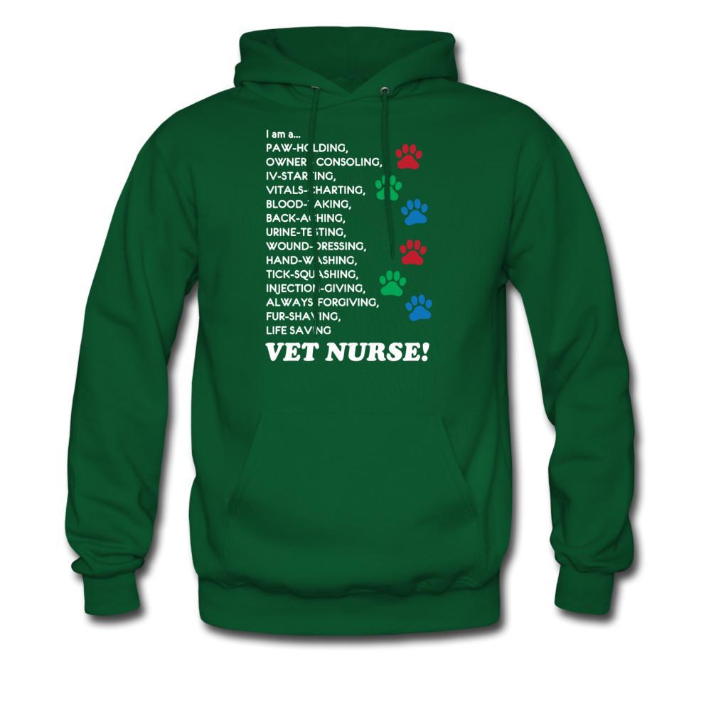 I am a... Vet nurse Unisex Hoodie-Men's Hoodie | Hanes P170-I love Veterinary