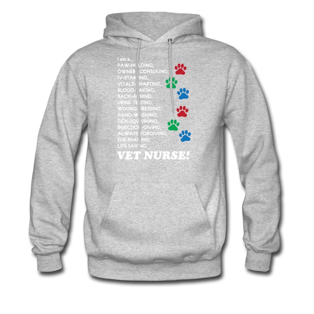 I am a... Vet nurse Unisex Hoodie-Men's Hoodie | Hanes P170-I love Veterinary