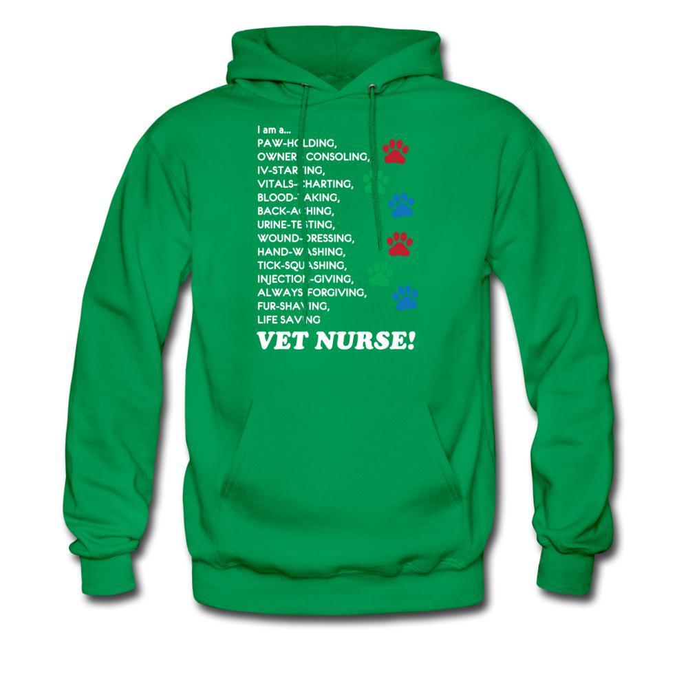 I am a... Vet nurse Unisex Hoodie-Men's Hoodie | Hanes P170-I love Veterinary