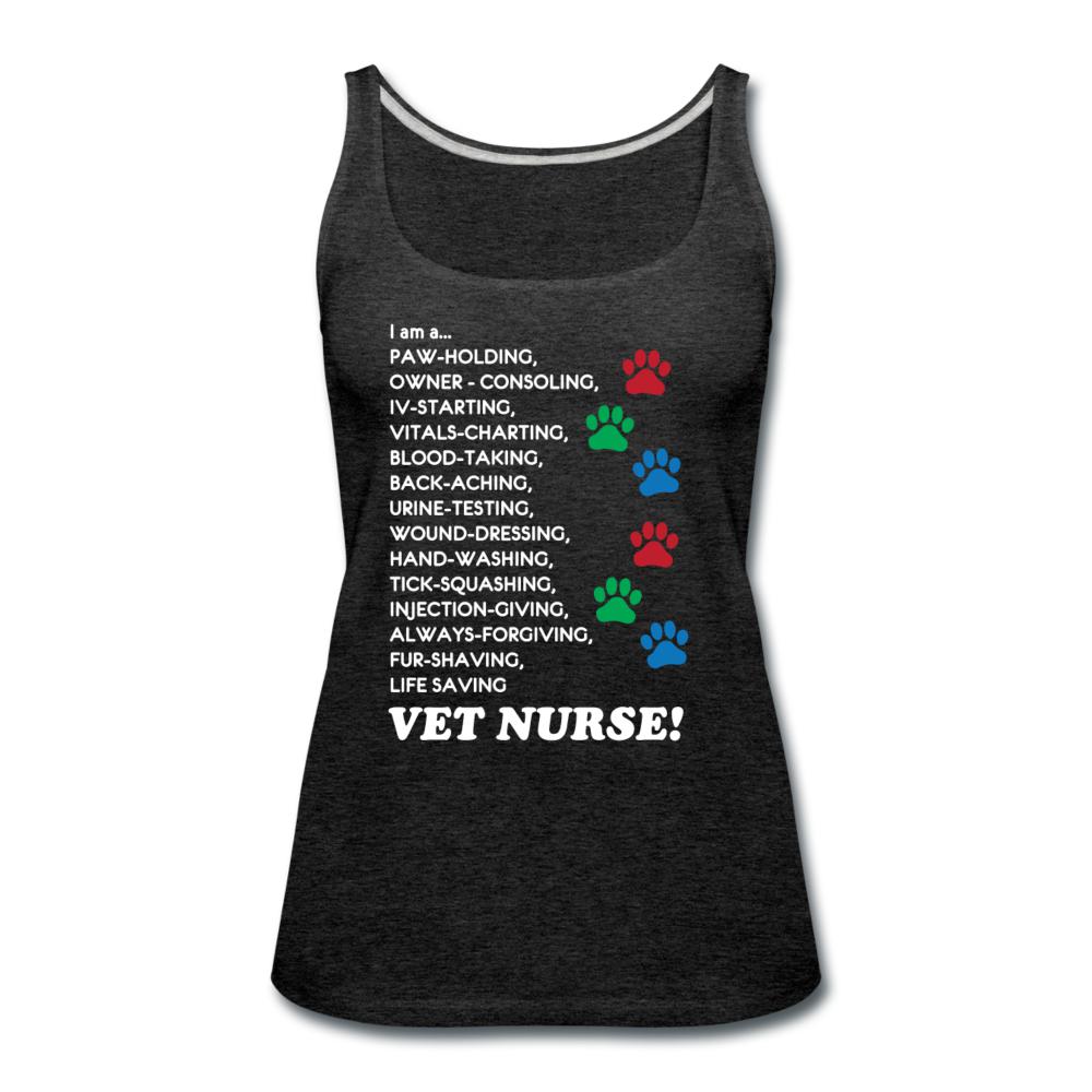 I am a... Vet nurse Women's Tank Top-Women’s Premium Tank Top | Spreadshirt 917-I love Veterinary