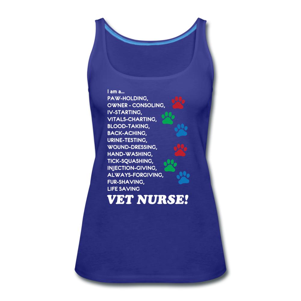 I am a... Vet nurse Women's Tank Top-Women’s Premium Tank Top | Spreadshirt 917-I love Veterinary