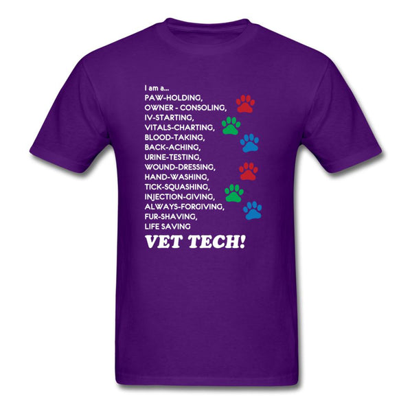 I am a... Vet tech Unisex T-shirt-Unisex Classic T-Shirt | Fruit of the Loom 3930-I love Veterinary