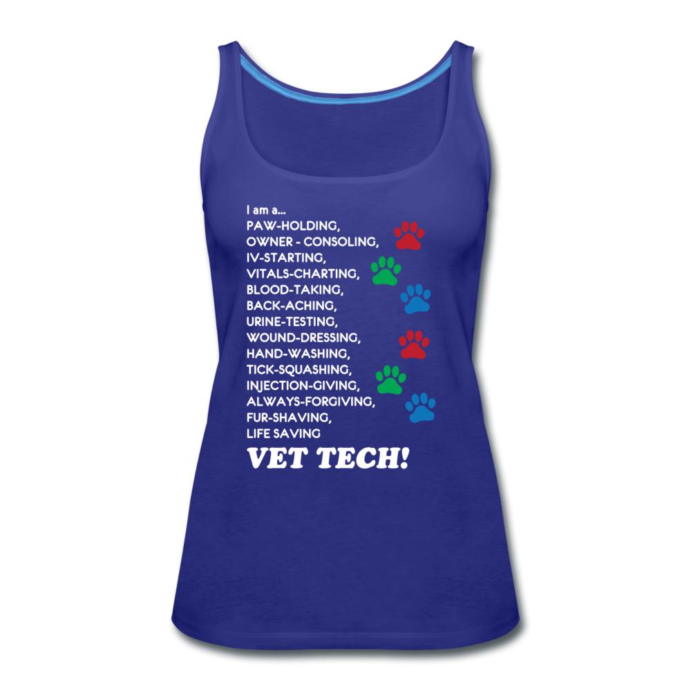 I am a... Vet tech Women's Tank Top-Women’s Premium Tank Top | Spreadshirt 917-I love Veterinary