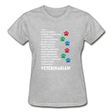 I am a... Veterinarian Gildan Ultra Cotton Ladies T-Shirt-Ultra Cotton Ladies T-Shirt | Gildan G200L-I love Veterinary