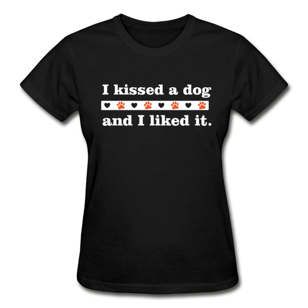 I kissed a dog and I liked it! Gildan Ultra Cotton Ladies T-Shirt-Ultra Cotton Ladies T-Shirt | Gildan G200L-I love Veterinary