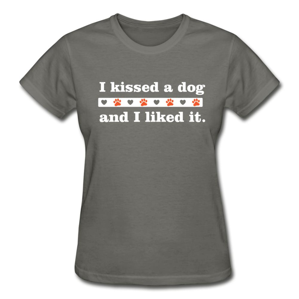 I kissed a dog and I liked it! Gildan Ultra Cotton Ladies T-Shirt-Ultra Cotton Ladies T-Shirt | Gildan G200L-I love Veterinary