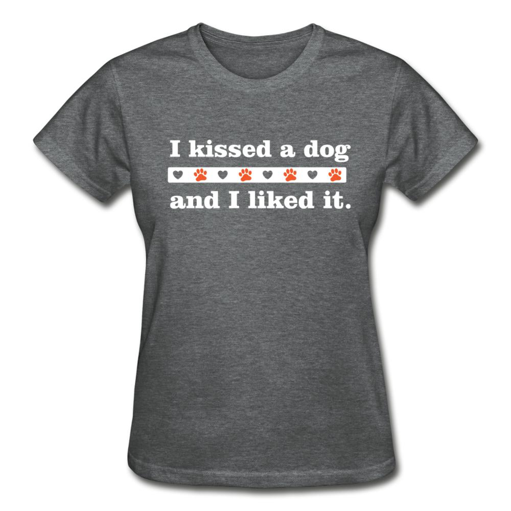I kissed a dog and I liked it! Gildan Ultra Cotton Ladies T-Shirt-Ultra Cotton Ladies T-Shirt | Gildan G200L-I love Veterinary