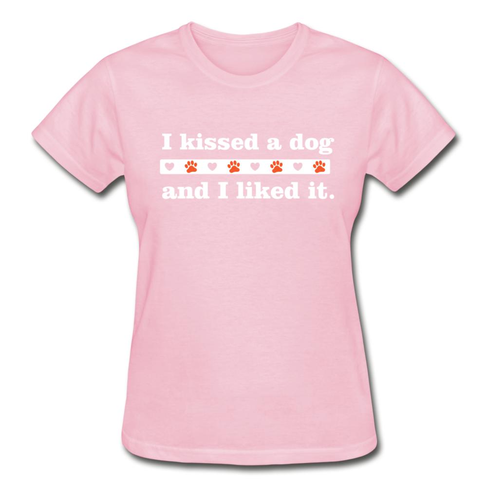 I kissed a dog and I liked it! Gildan Ultra Cotton Ladies T-Shirt-Ultra Cotton Ladies T-Shirt | Gildan G200L-I love Veterinary