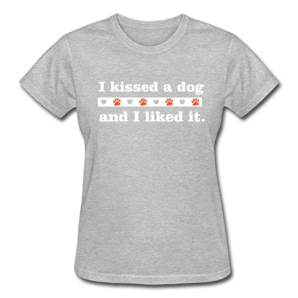 I kissed a dog and I liked it! Gildan Ultra Cotton Ladies T-Shirt-Ultra Cotton Ladies T-Shirt | Gildan G200L-I love Veterinary