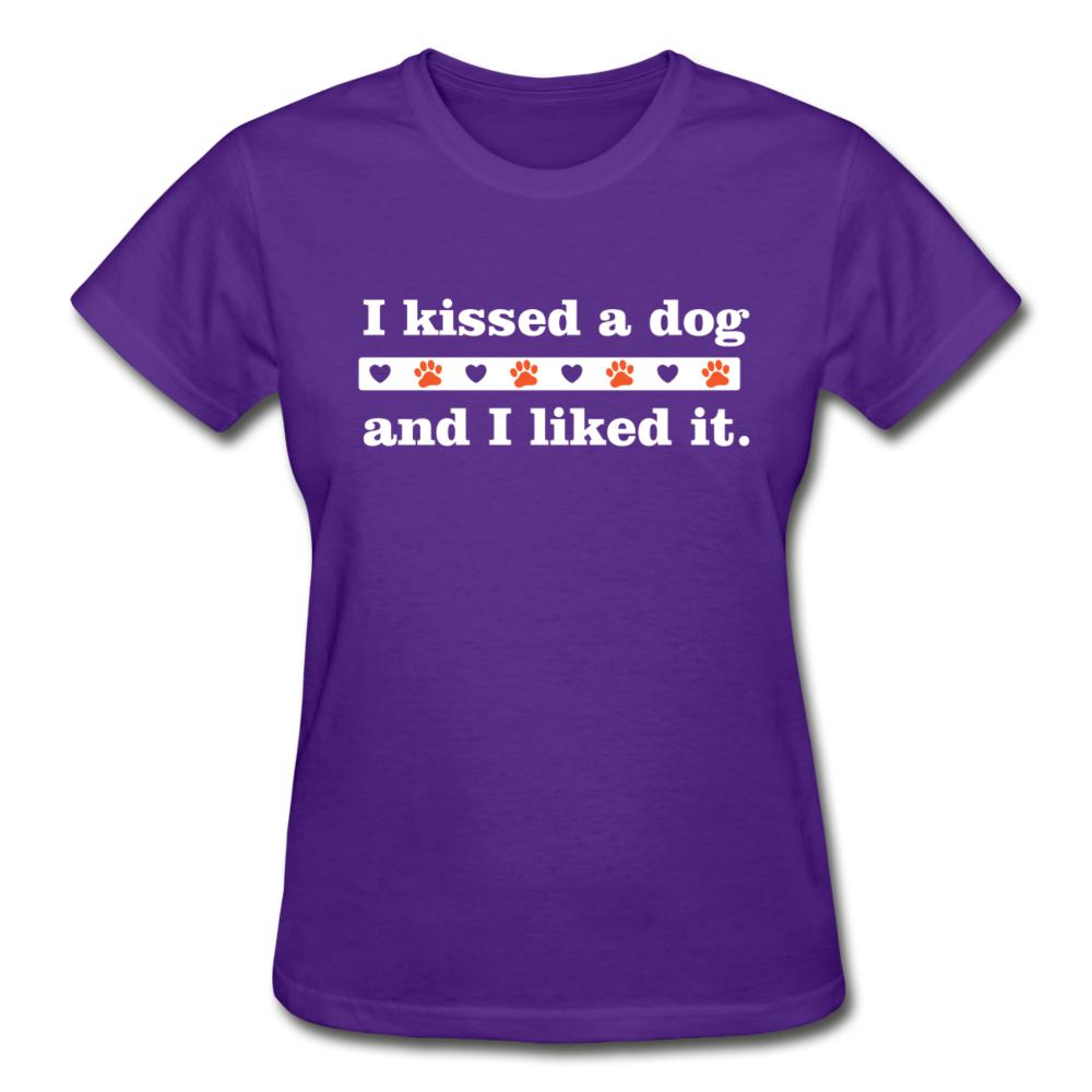 I kissed a dog and I liked it! Gildan Ultra Cotton Ladies T-Shirt-Ultra Cotton Ladies T-Shirt | Gildan G200L-I love Veterinary