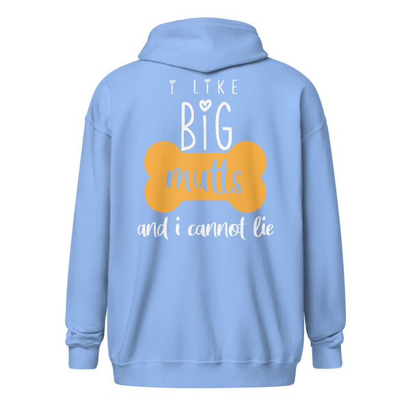 I like big Mutts Unisex heavy blend zip hoodie-I love Veterinary