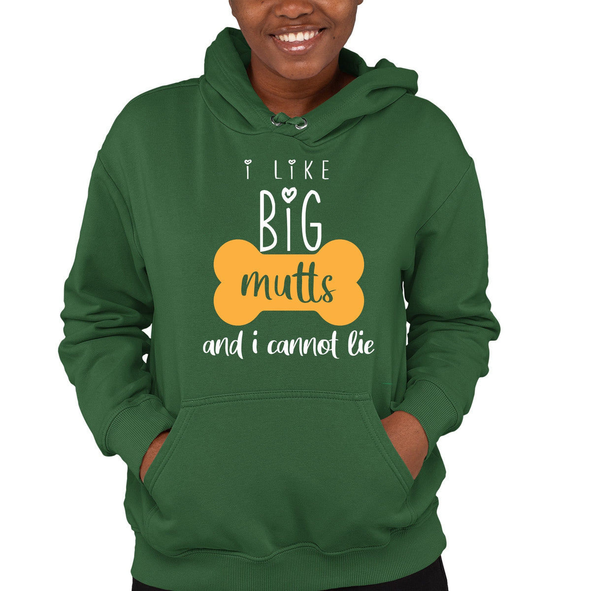 I like big Mutts Unisex Hoodie-Men's Hoodie | Hanes P170-I love Veterinary