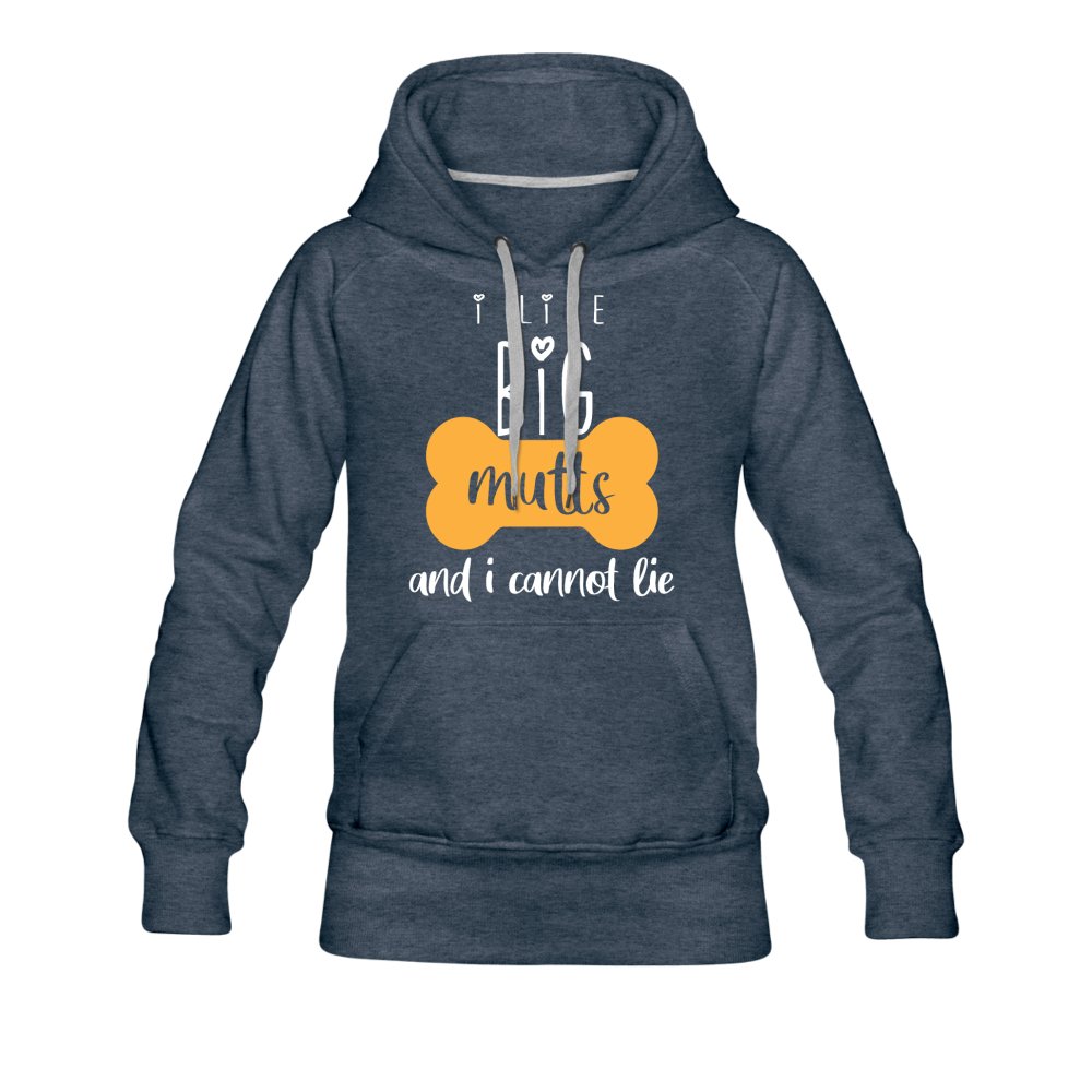 I like big Mutts Women’s Premium Hoodie-Women’s Premium Hoodie | Spreadshirt 444-I love Veterinary
