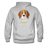 I love my Beagle Unisex Hoodie-Men's Hoodie | Hanes P170-I love Veterinary
