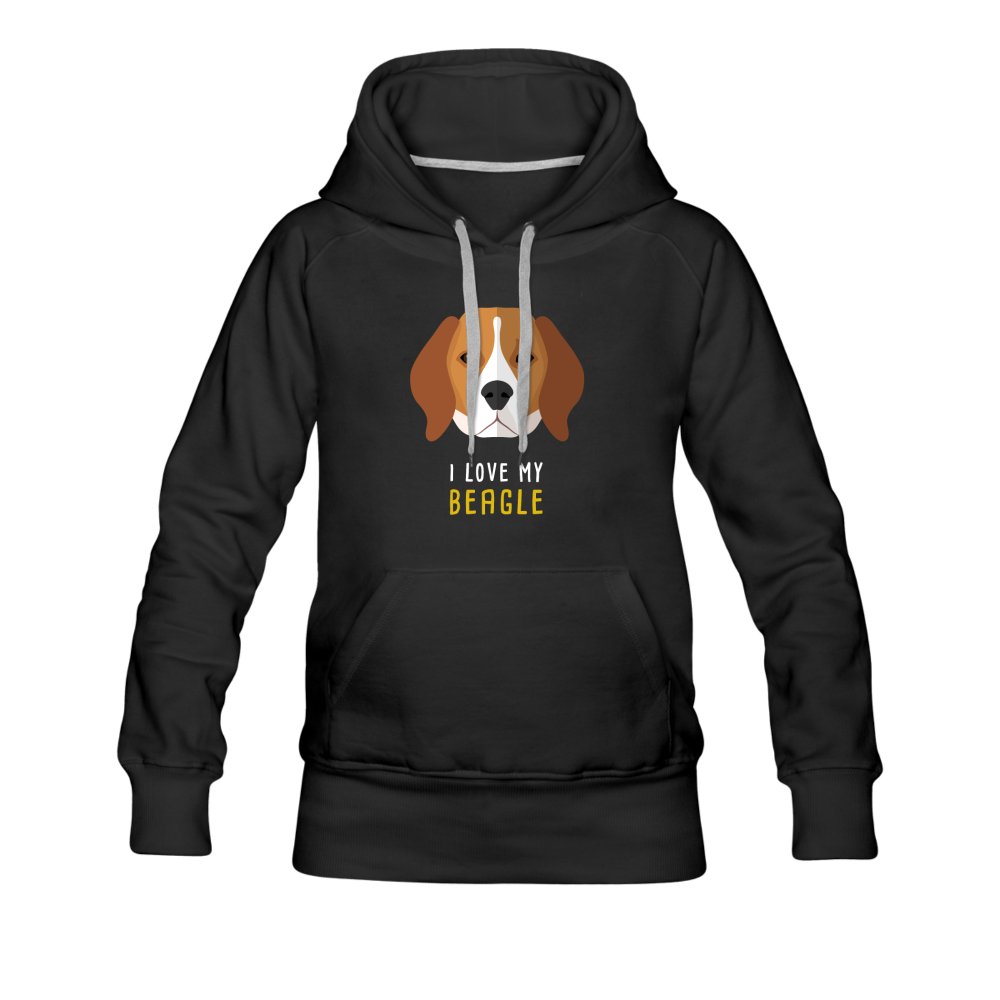 I love my Beagle Women's Premium Hoodie-Women’s Premium Hoodie | Spreadshirt 444-I love Veterinary