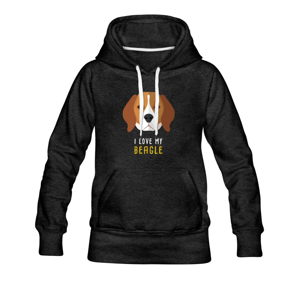 I love my Beagle Women's Premium Hoodie-Women’s Premium Hoodie | Spreadshirt 444-I love Veterinary