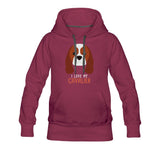 I love my Cavalier Women's Premium Hoodie-Women’s Premium Hoodie | Spreadshirt 444-I love Veterinary