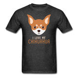 I love my Chihuahua Unisex T-shirt-Unisex Classic T-Shirt | Fruit of the Loom 3930-I love Veterinary