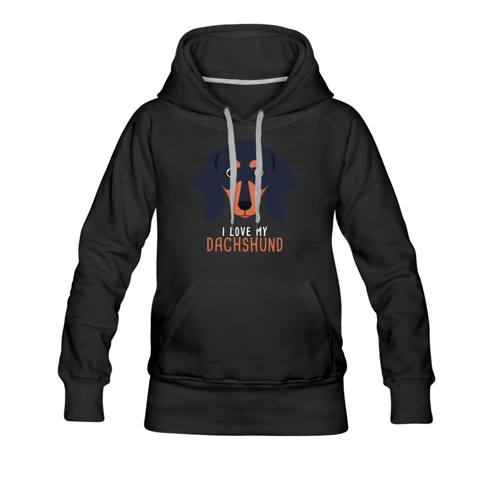 Dachshund hotsell hoodie women's