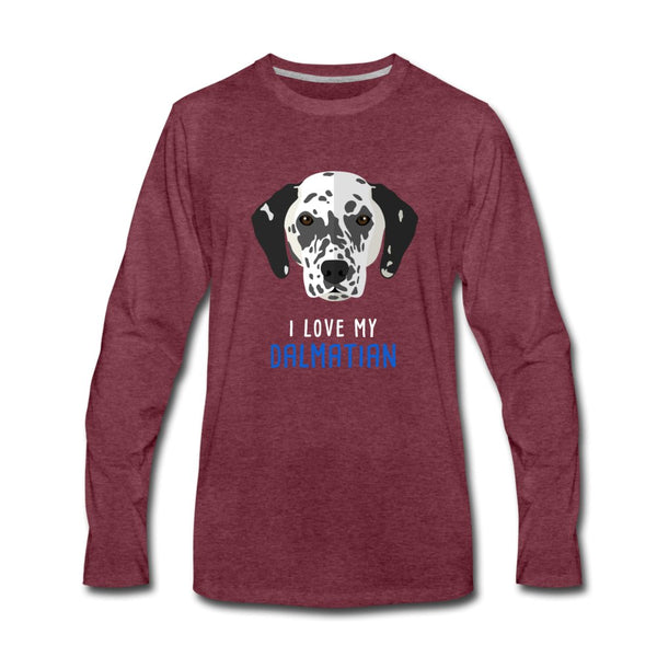 I love my Dalmatian Unisex Premium Long Sleeve T-Shirt-Men's Premium Long Sleeve T-Shirt | Spreadshirt 875-I love Veterinary