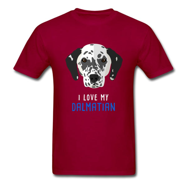 I love my Dalmatian Unisex T-shirt-Unisex Classic T-Shirt | Fruit of the Loom 3930-I love Veterinary
