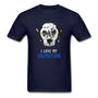 I love my Dalmatian Unisex T-shirt-Unisex Classic T-Shirt | Fruit of the Loom 3930-I love Veterinary