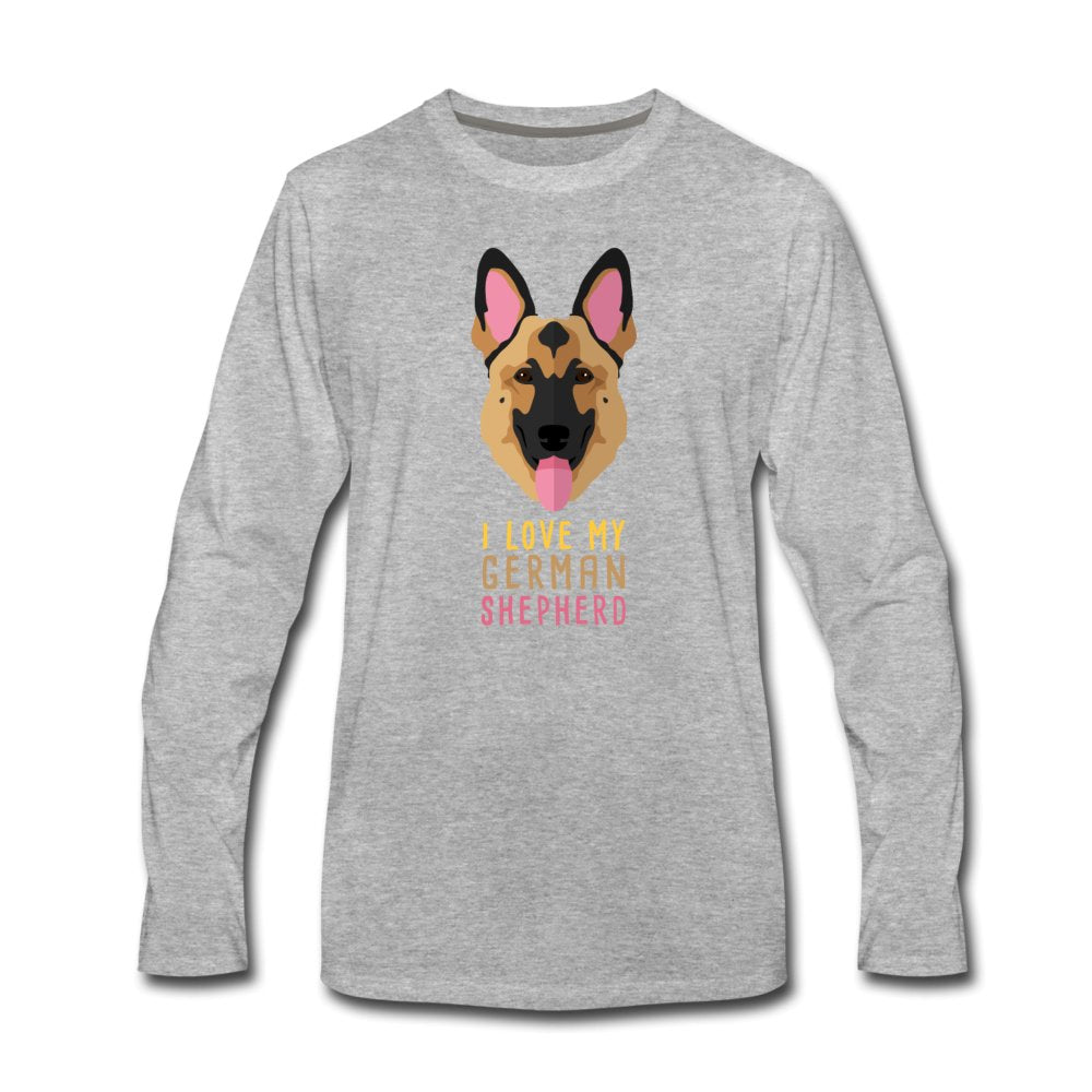 German shepherd clearance long sleeve shirt