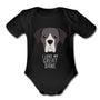 I love my Great Dane Onesie-Organic Short Sleeve Baby Bodysuit | Spreadshirt 401-I love Veterinary