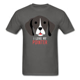 I love my Pointer Unisex T-shirt-Unisex Classic T-Shirt | Fruit of the Loom 3930-I love Veterinary