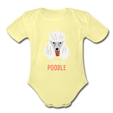 I love my Poodle Onesie-Organic Short Sleeve Baby Bodysuit | Spreadshirt 401-I love Veterinary